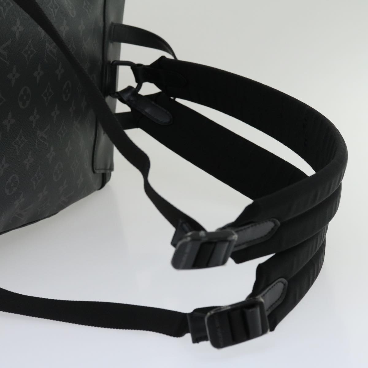 LOUIS VUITTON Monogram Eclipse Trio Backpack Backpack M45538 LV Auth 29886SM