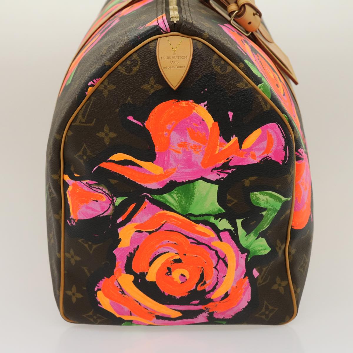 LOUIS VUITTON Monogram Rose Keepall 50 Boston Bag M48605 LV Auth 29944SV