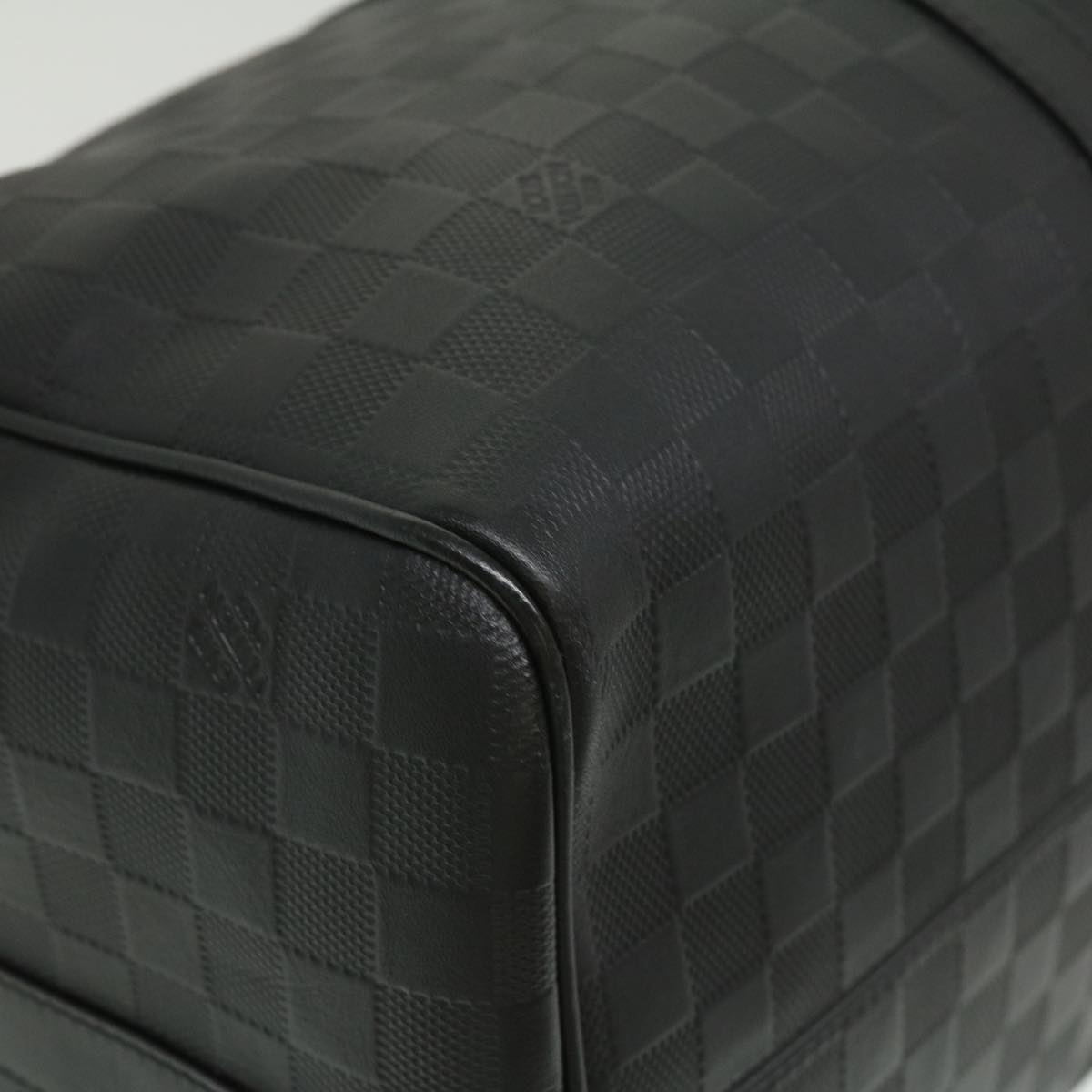 LOUIS VUITTON Damier Infini Keepall Bandouliere 45 Boston Bag N41145 LV 29957S