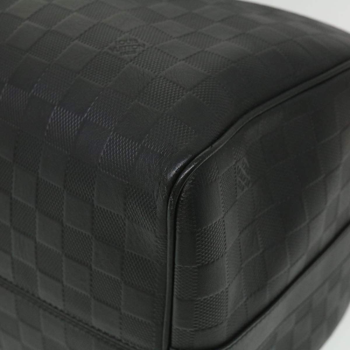 LOUIS VUITTON Damier Infini Keepall Bandouliere 45 Boston Bag N41145 LV 29957S