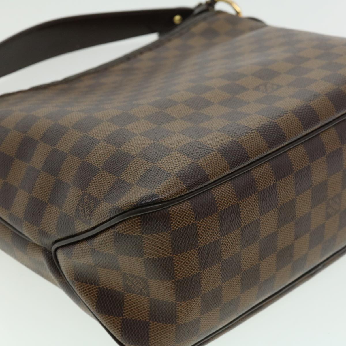 LOUIS VUITTON Damier Ebene Delightful PM Shoulder Bag N41459 LV Auth 30487
