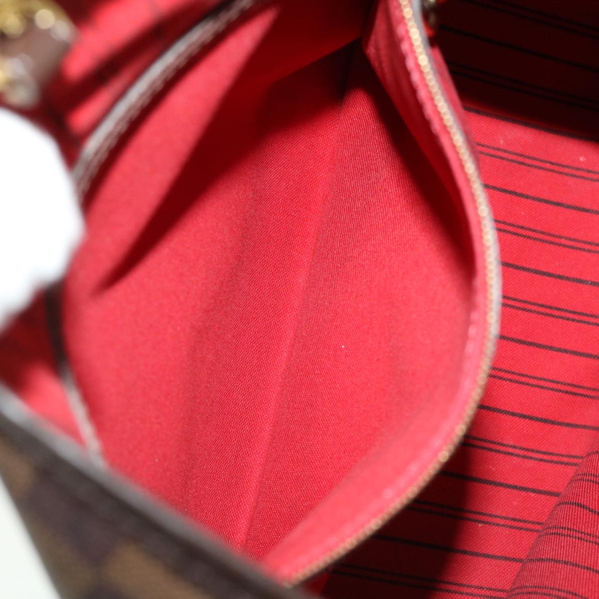 LOUIS VUITTON Damier Ebene Delightful PM Shoulder Bag N41459 LV Auth 30487