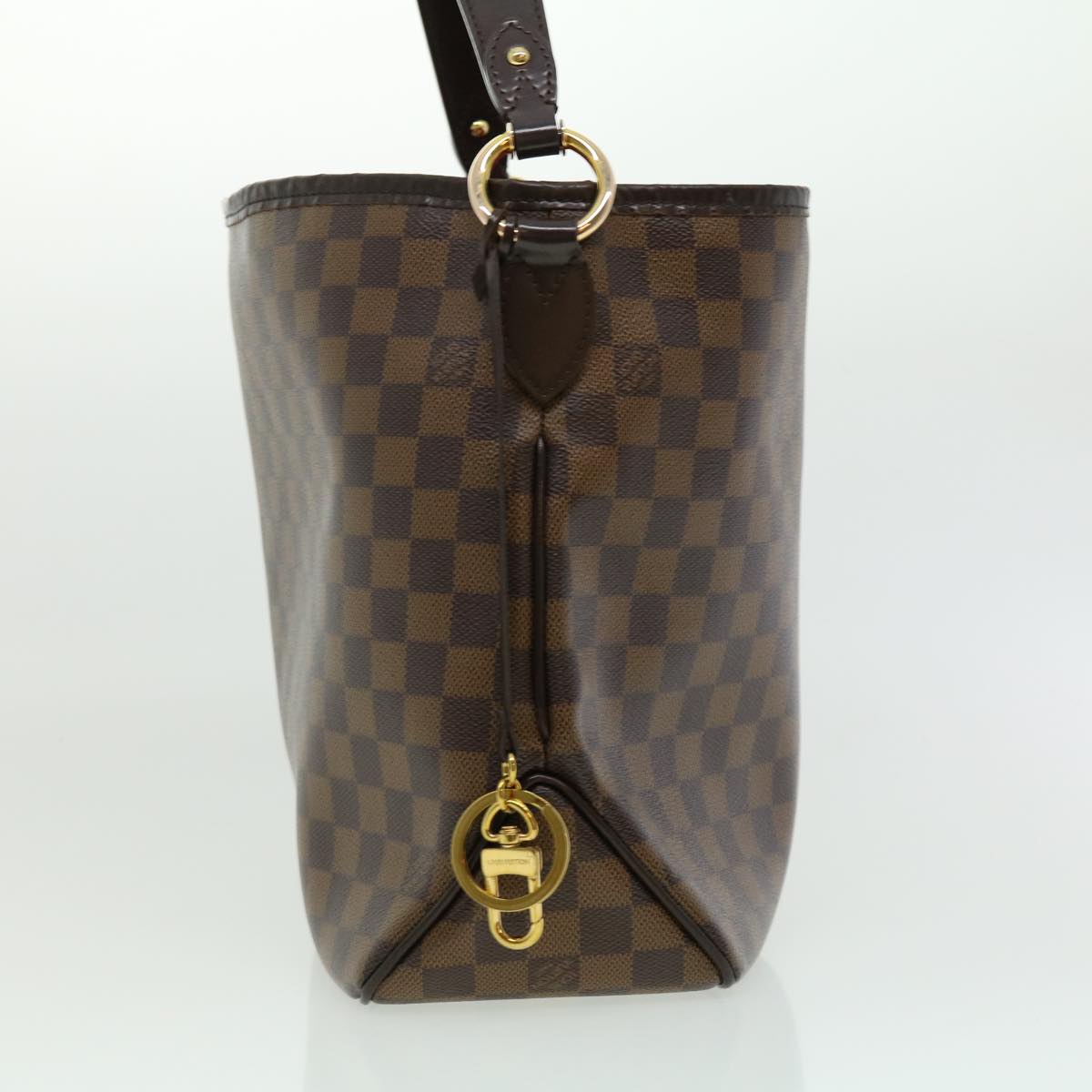 LOUIS VUITTON Damier Ebene Delightful PM Shoulder Bag N41459 LV Auth 30487