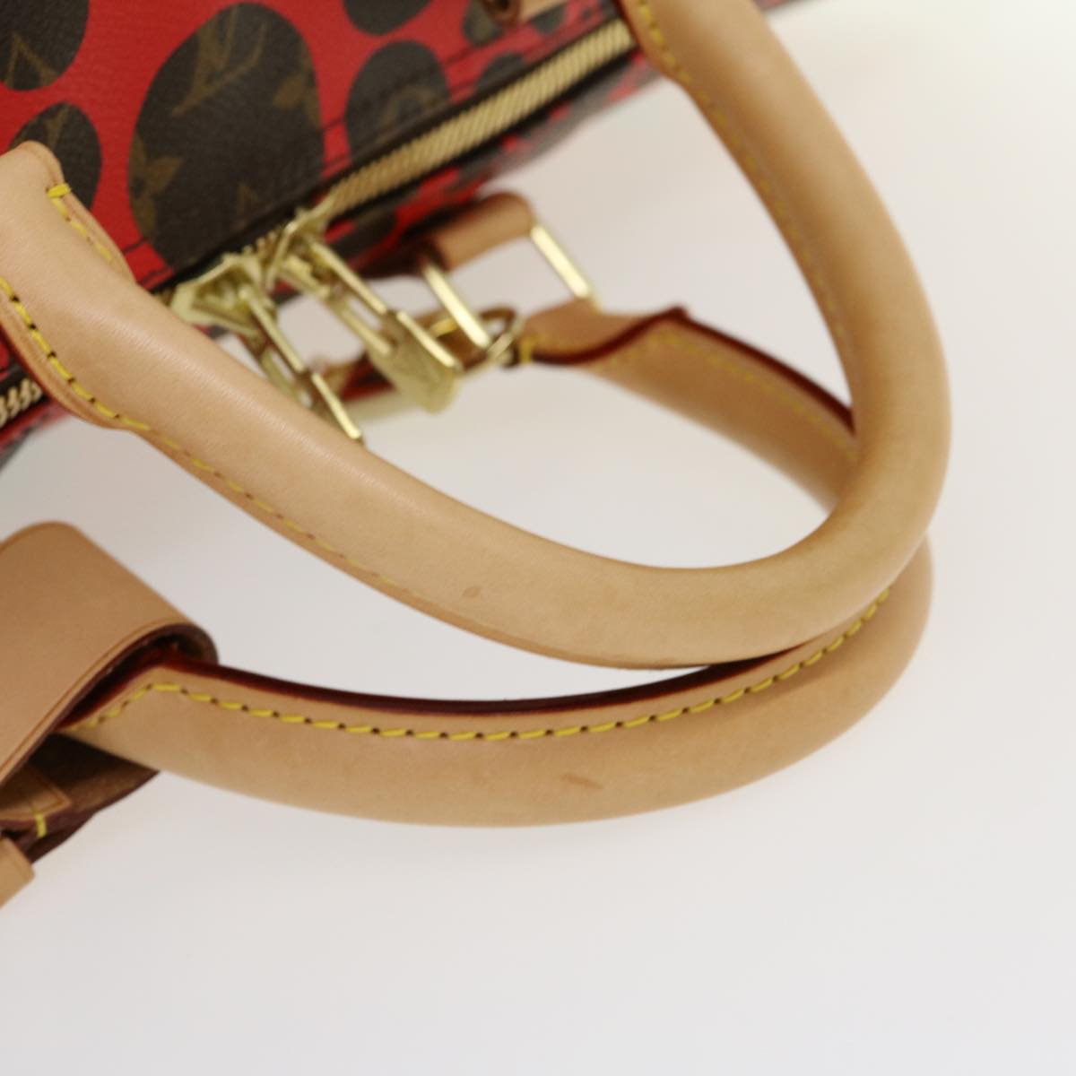 LOUIS VUITTON Monogram Yayoi Kusama Keepall Bandouliere55 Bag M40695 Auth 30515SV