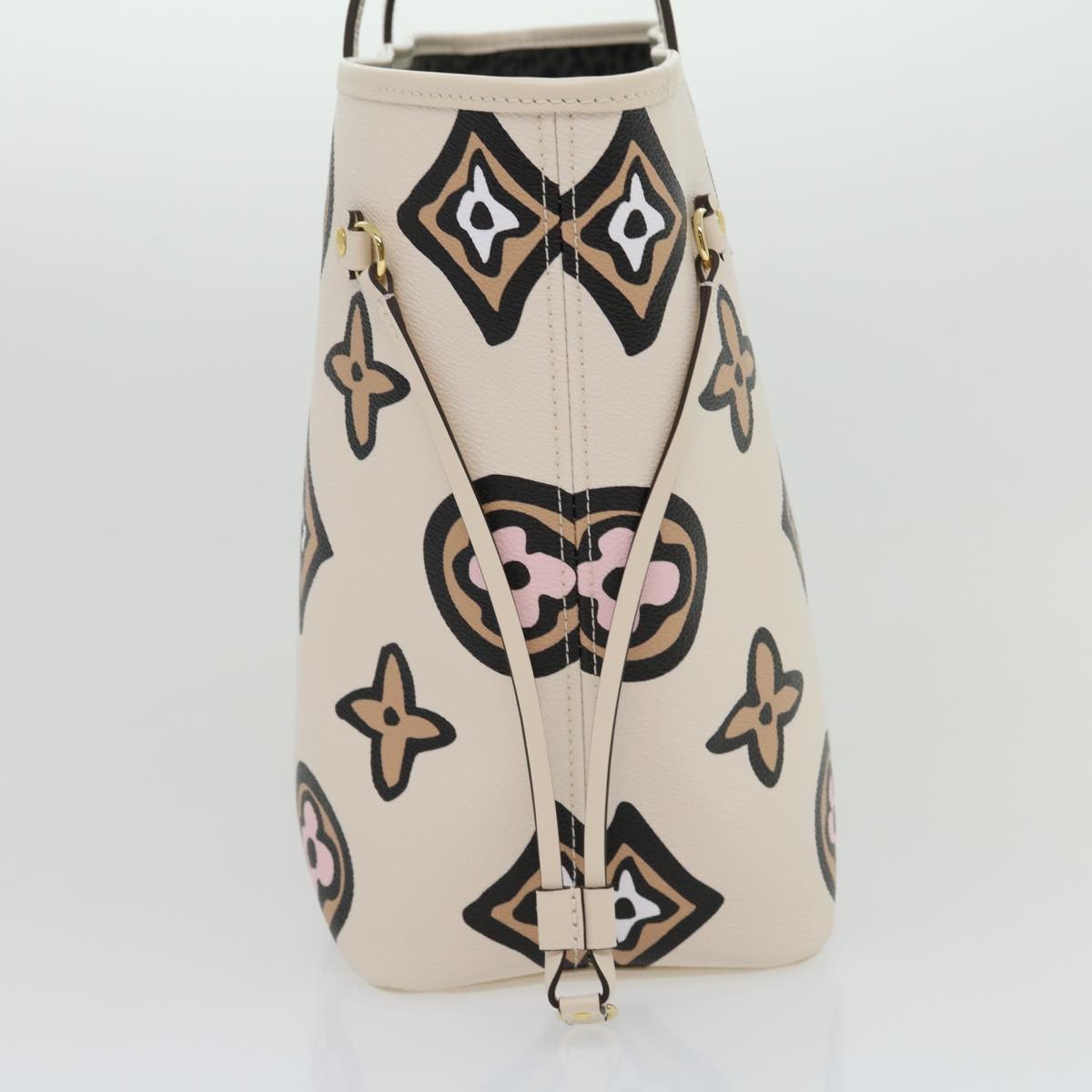 LOUIS VUITTON Monogram Wild at Heart Neverfull MM Tote Bag M45819 Auth 30747S