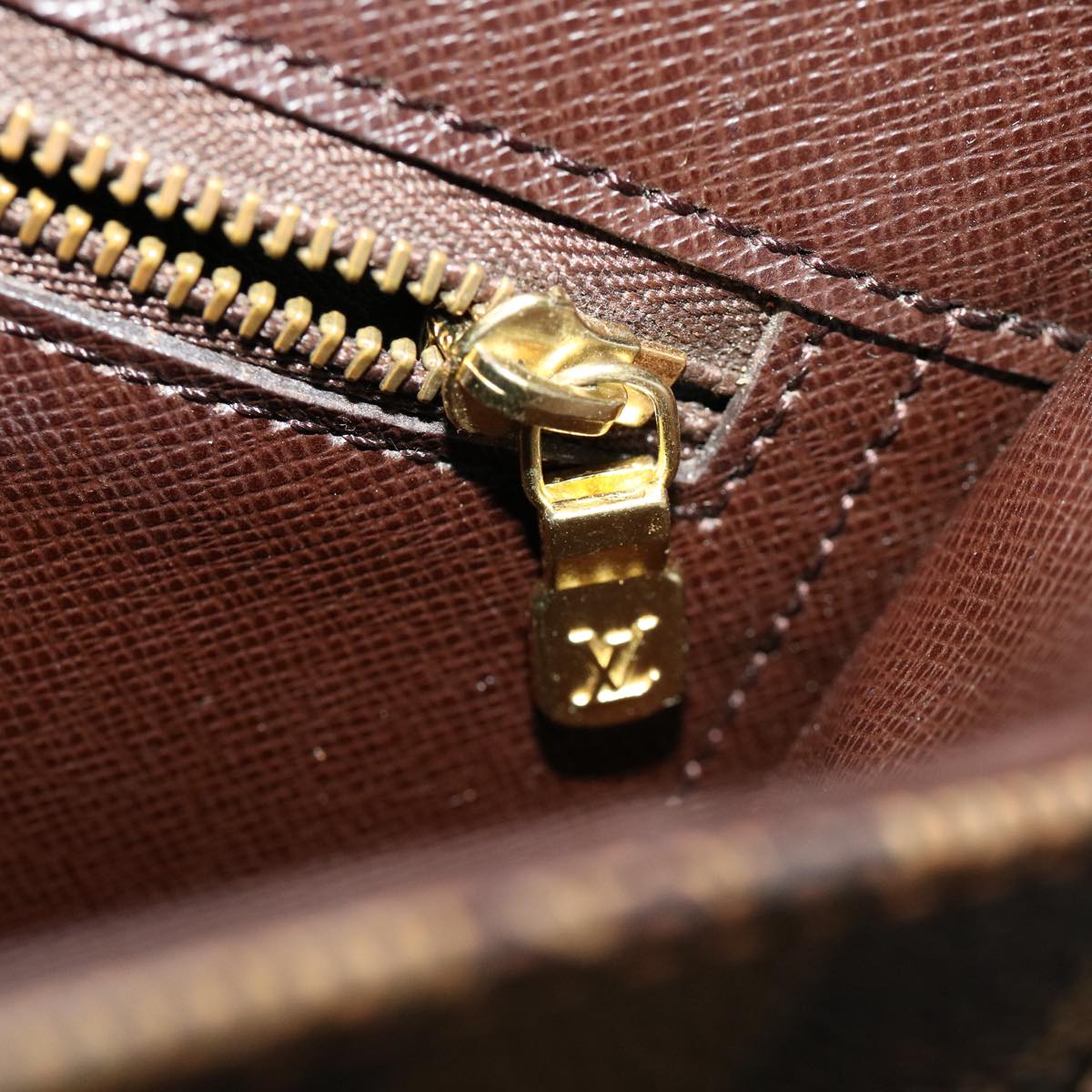 LOUIS VUITTON Damier Ebene Saint Cloud GM Shoulder Bag LV Auth 31123SAV