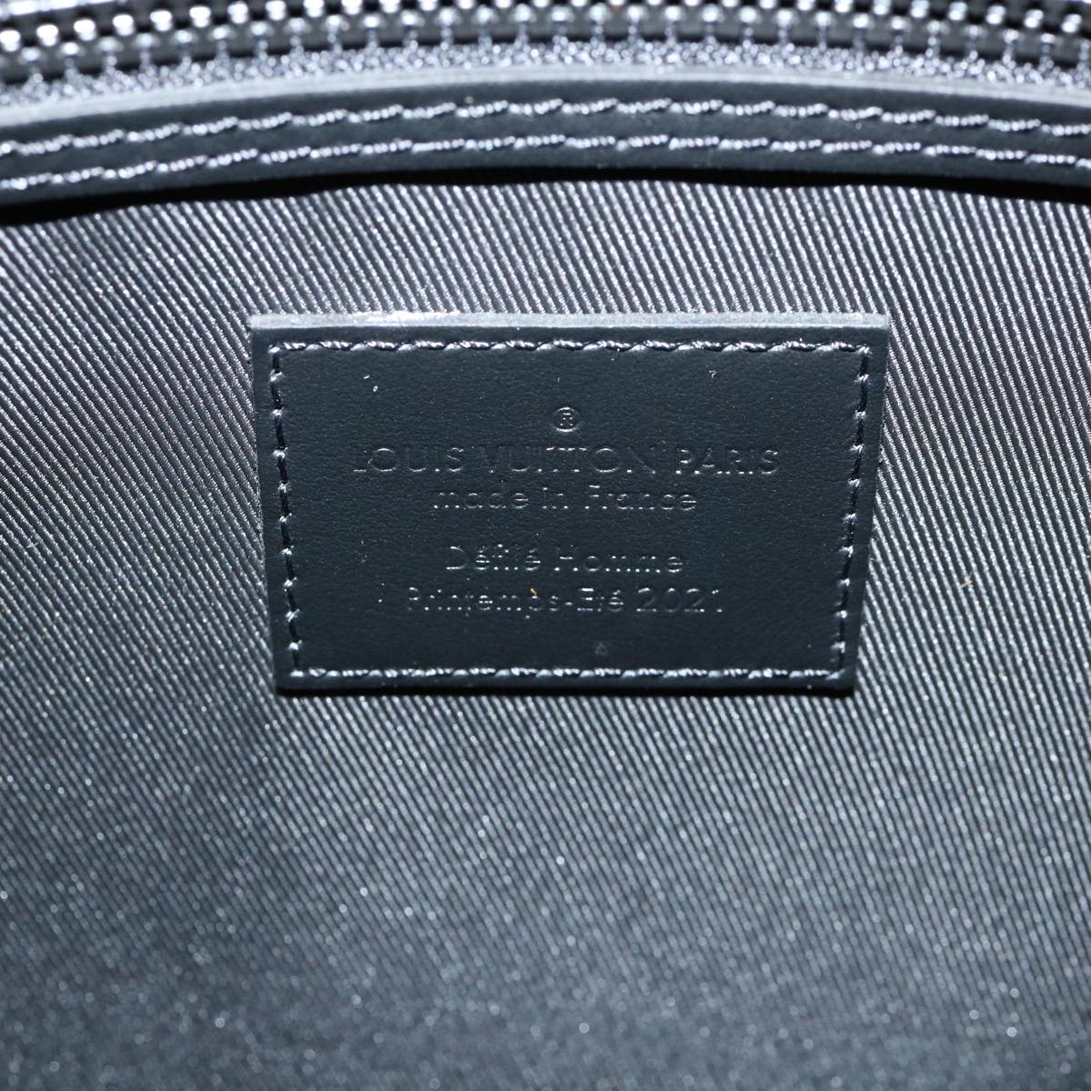 LOUIS VUITTON Cartoon Virgil Keepall Bandouliere50 Boston Bag M45616 Auth 31893SM