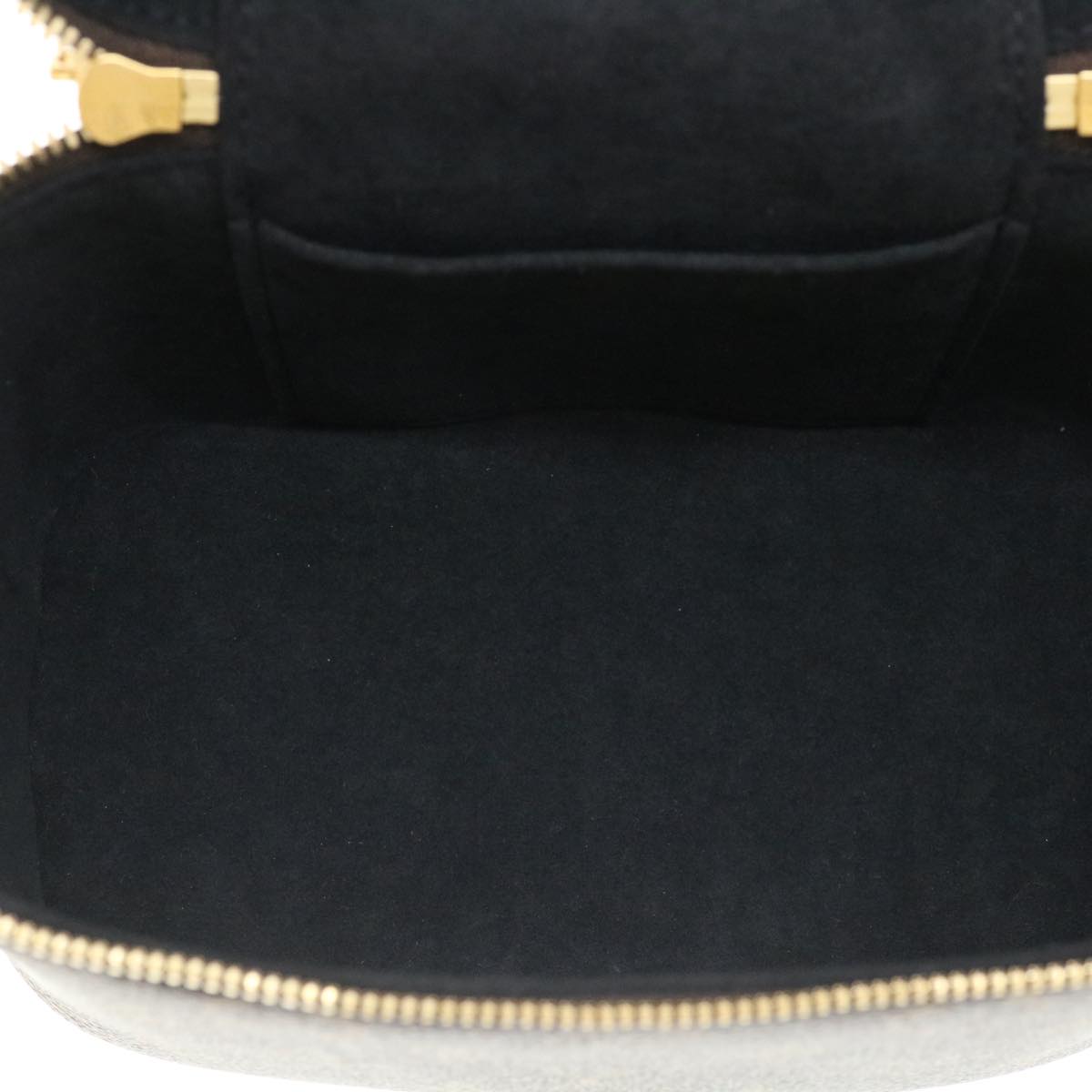 LOUIS VUITTON Monogram Reverse Vanity NVPM Hand Bag 2way M45165 LV Auth 32450S