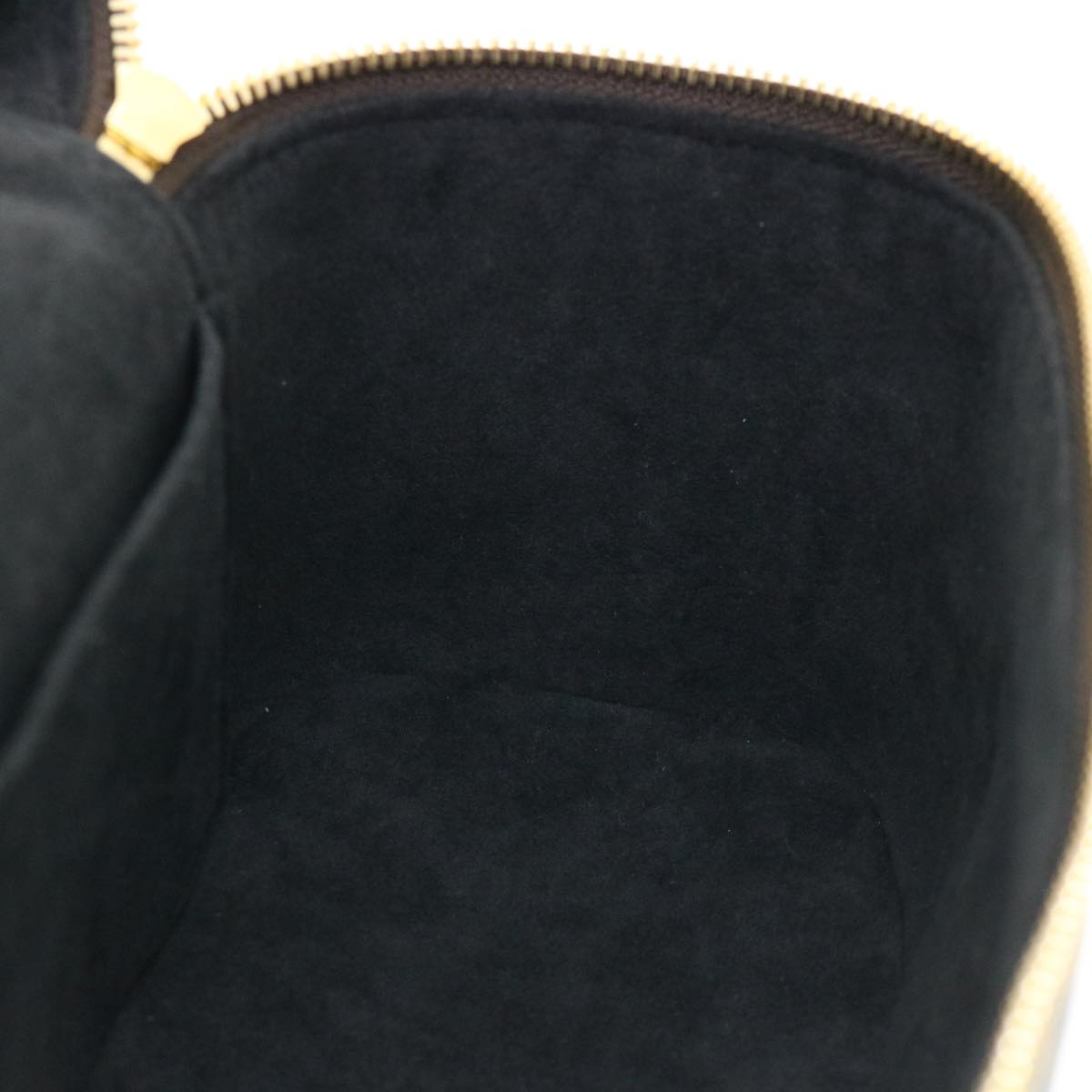 LOUIS VUITTON Monogram Reverse Vanity NVPM Hand Bag 2way M45165 LV Auth 32450S