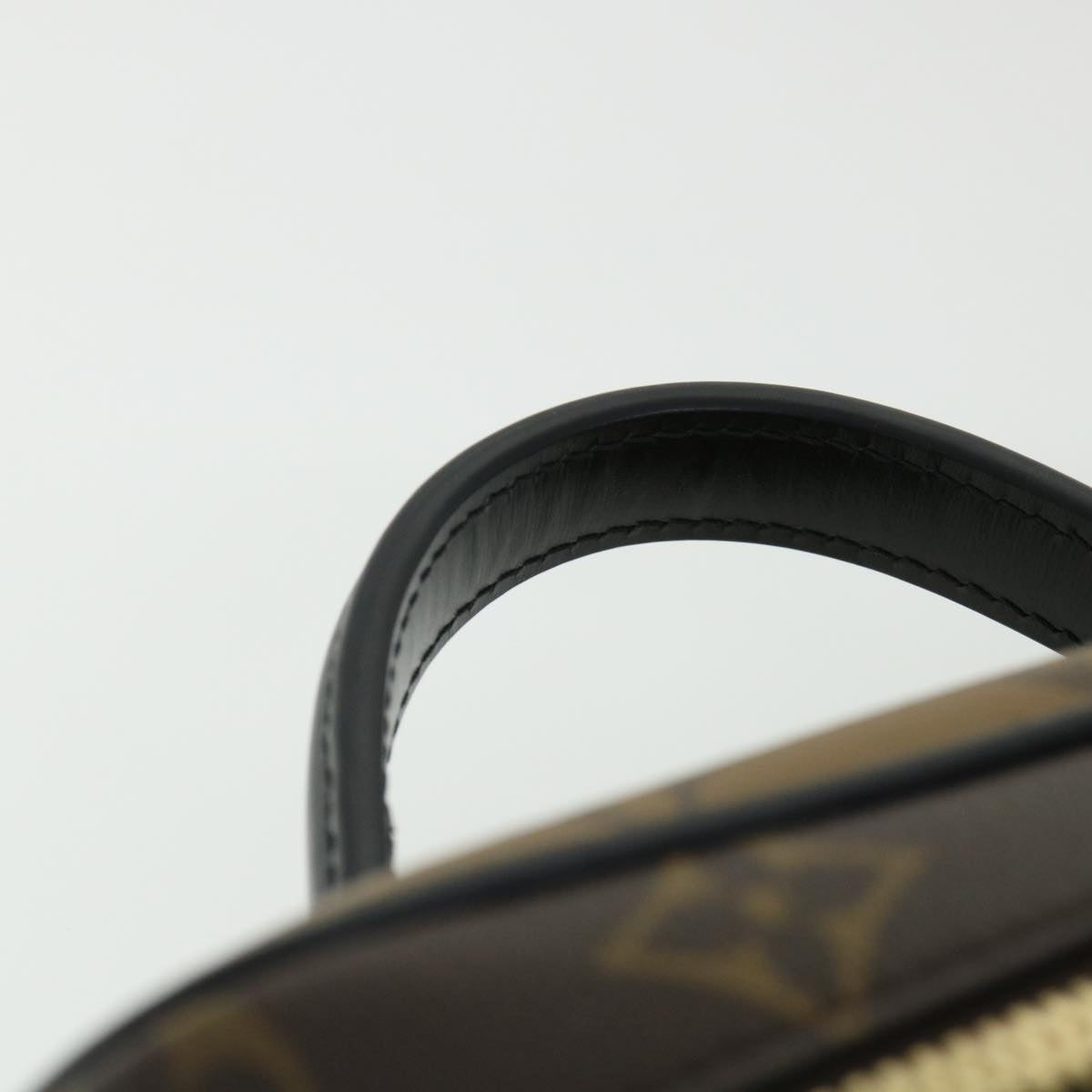 LOUIS VUITTON Monogram Reverse Vanity NVPM Hand Bag 2way M45165 LV Auth 32451S