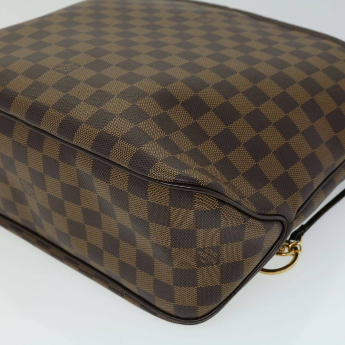 LOUIS VUITTON Damier Ebene Delightful PM Shoulder Bag N41459 LV Auth 32626SA