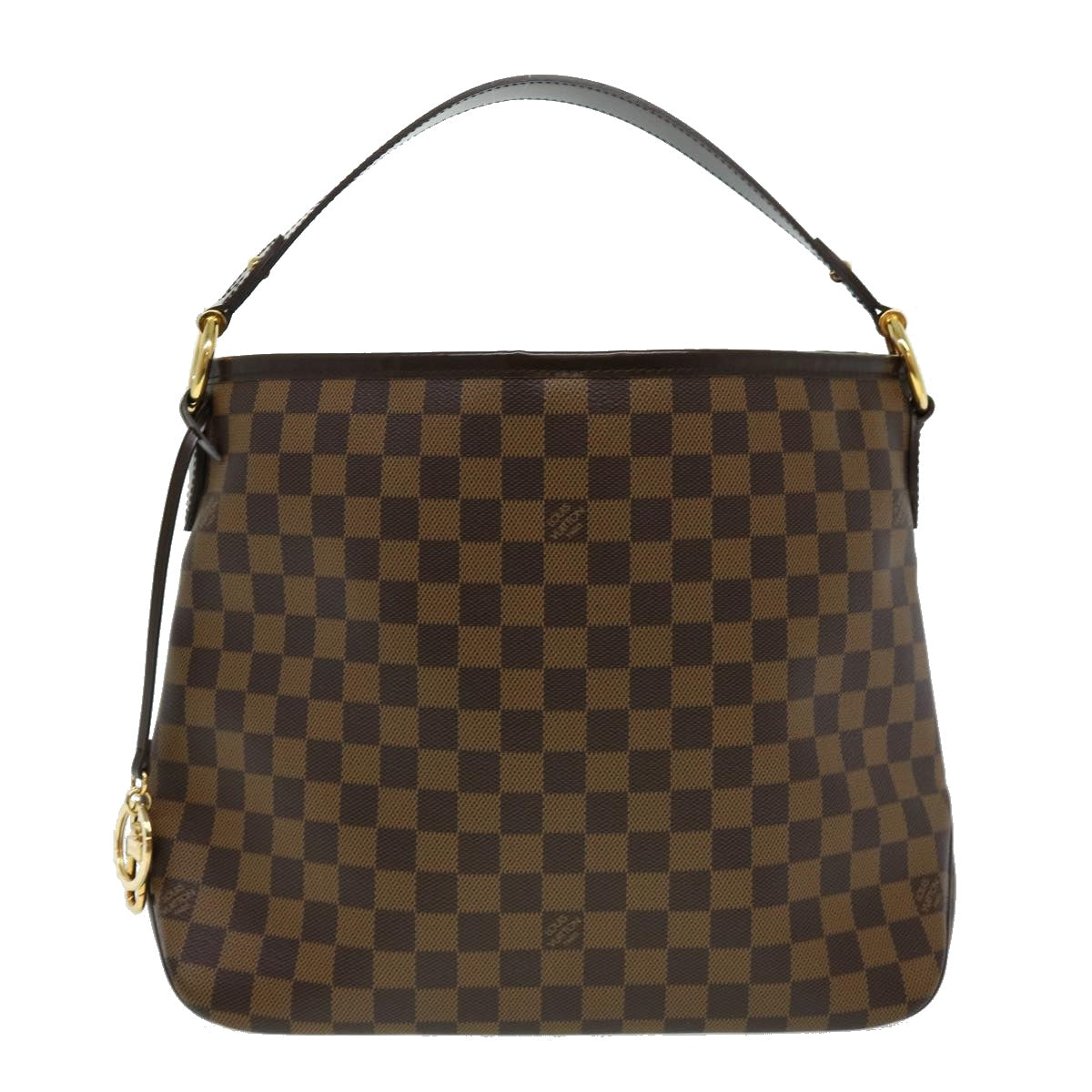 LOUIS VUITTON Damier Ebene Delightful PM Shoulder Bag N41459 LV Auth 32626SA