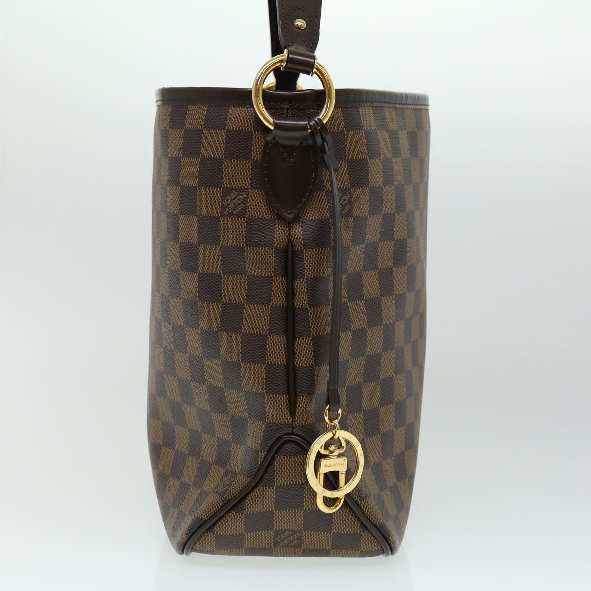 LOUIS VUITTON Damier Ebene Delightful PM Shoulder Bag N41459 LV Auth 32626SA