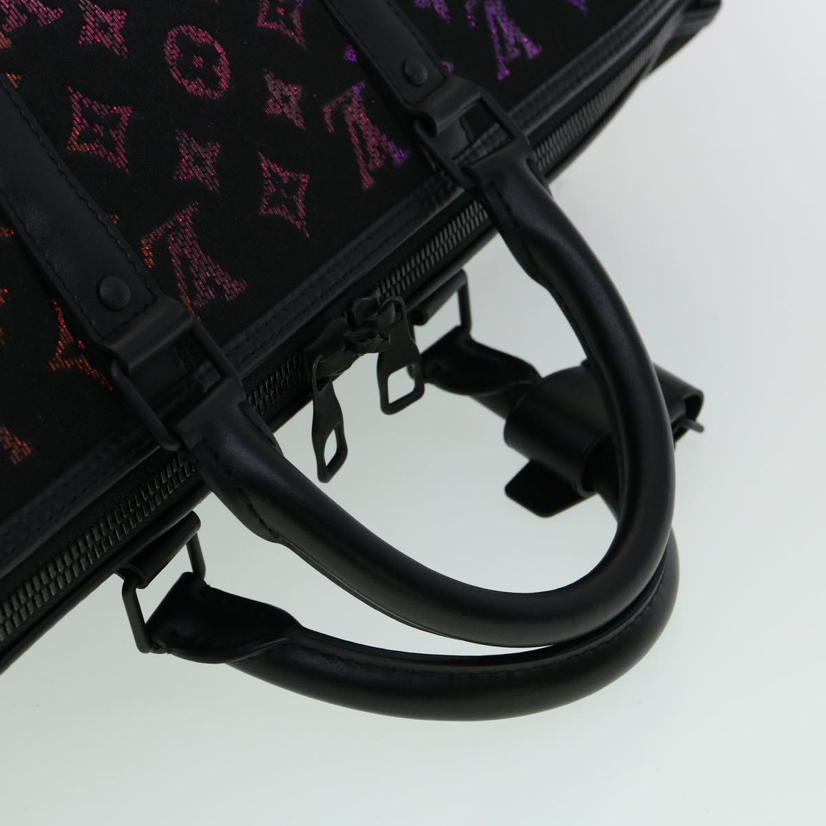 LOUIS VUITTON Monogram Light Up Keepall Bandouliere 50 Boston M44770 Auth 32711SM
