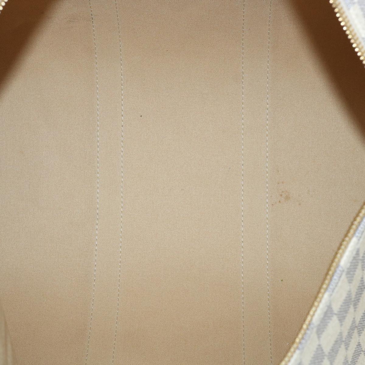 LOUIS VUITTON Damier Azur Keepall Bandouliere 45 Boston Bag N48223 Auth 32852SV