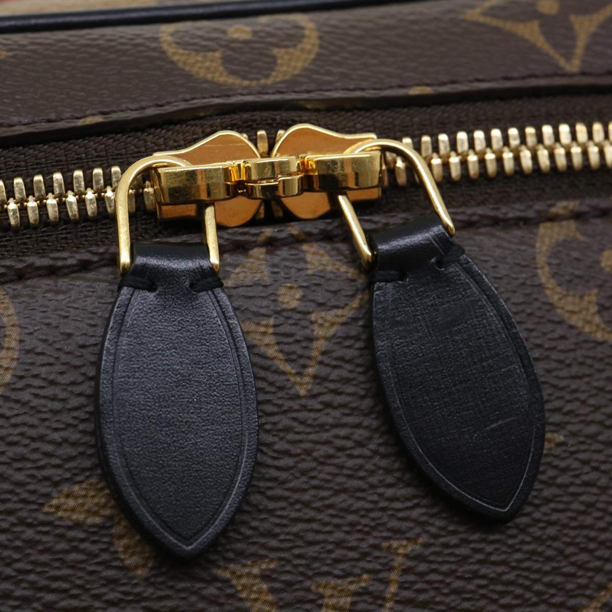 LOUIS VUITTON Monogram Reverse Vanity NVPM Hand Bag 2way M45165 LV Auth 33160S