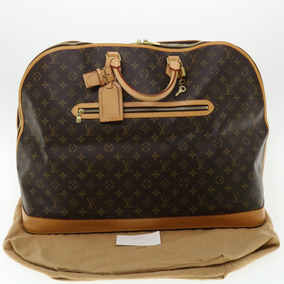 LOUIS VUITTON Monogram Alma Voyage GM Boston Bag M41445 LV Auth 33834SAV
