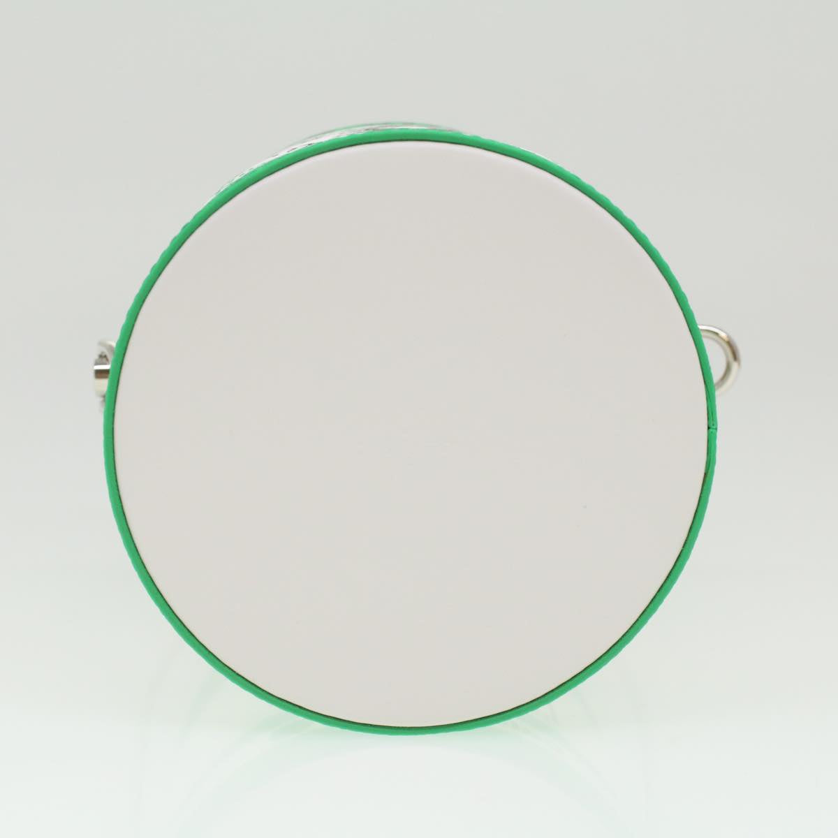 LOUIS VUITTON Monogram Painted Can Hand Bag PVC 2way Green M81592 Auth 34203SM