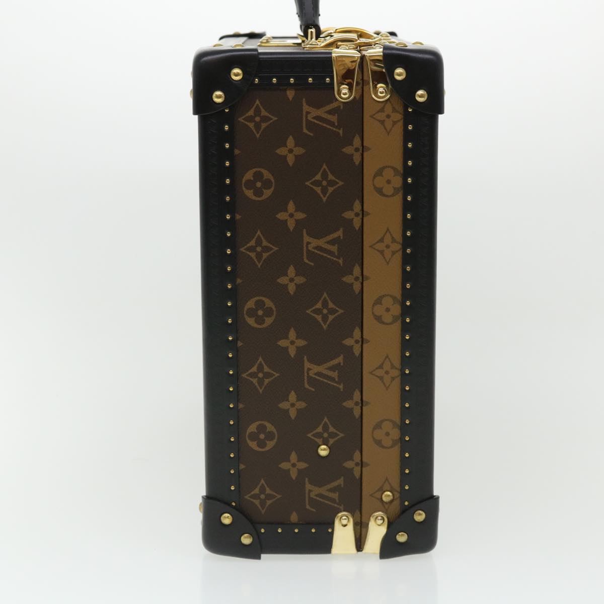 LOUIS VUITTON Monogram Reverse Canvas Cotteville 40 Trunk M20085 LV Auth 34216S