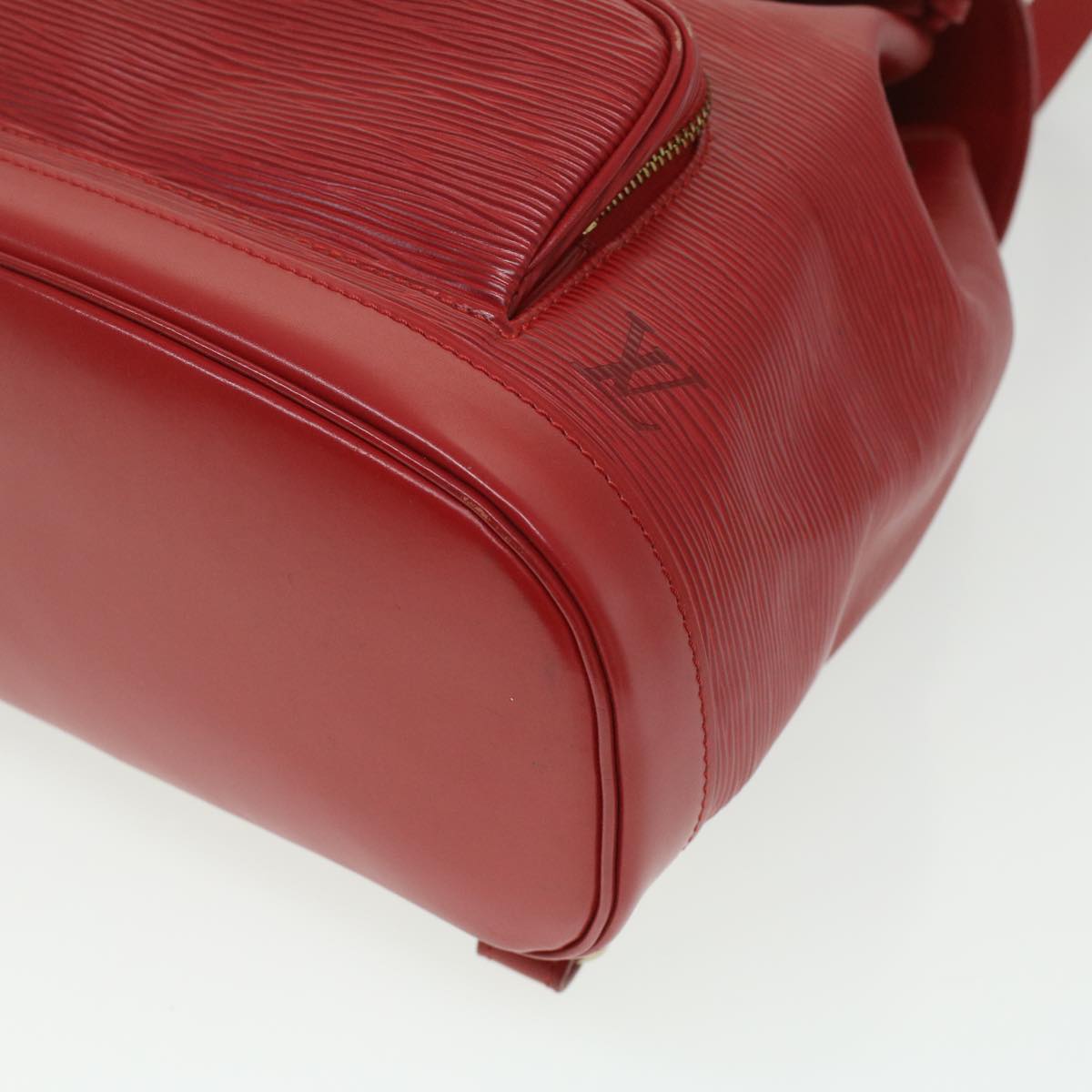 LOUIS VUITTON Epi Montsouris MM Backpack Monaco 700th Red LV Auth 36931SAV