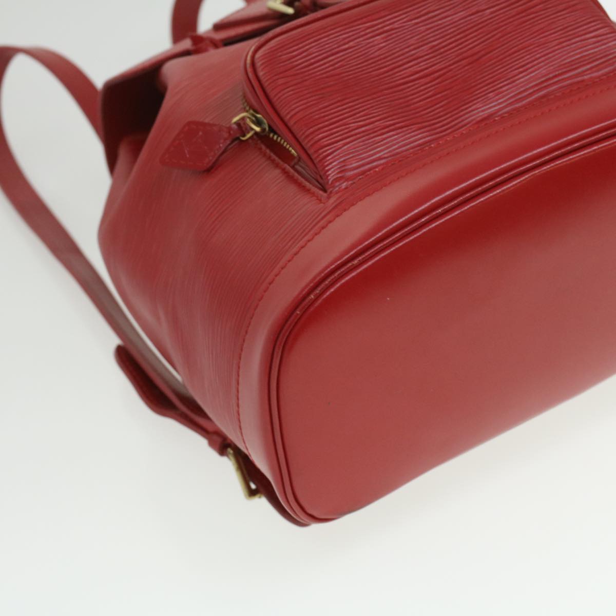 LOUIS VUITTON Epi Montsouris MM Backpack Monaco 700th Red LV Auth 36931SAV