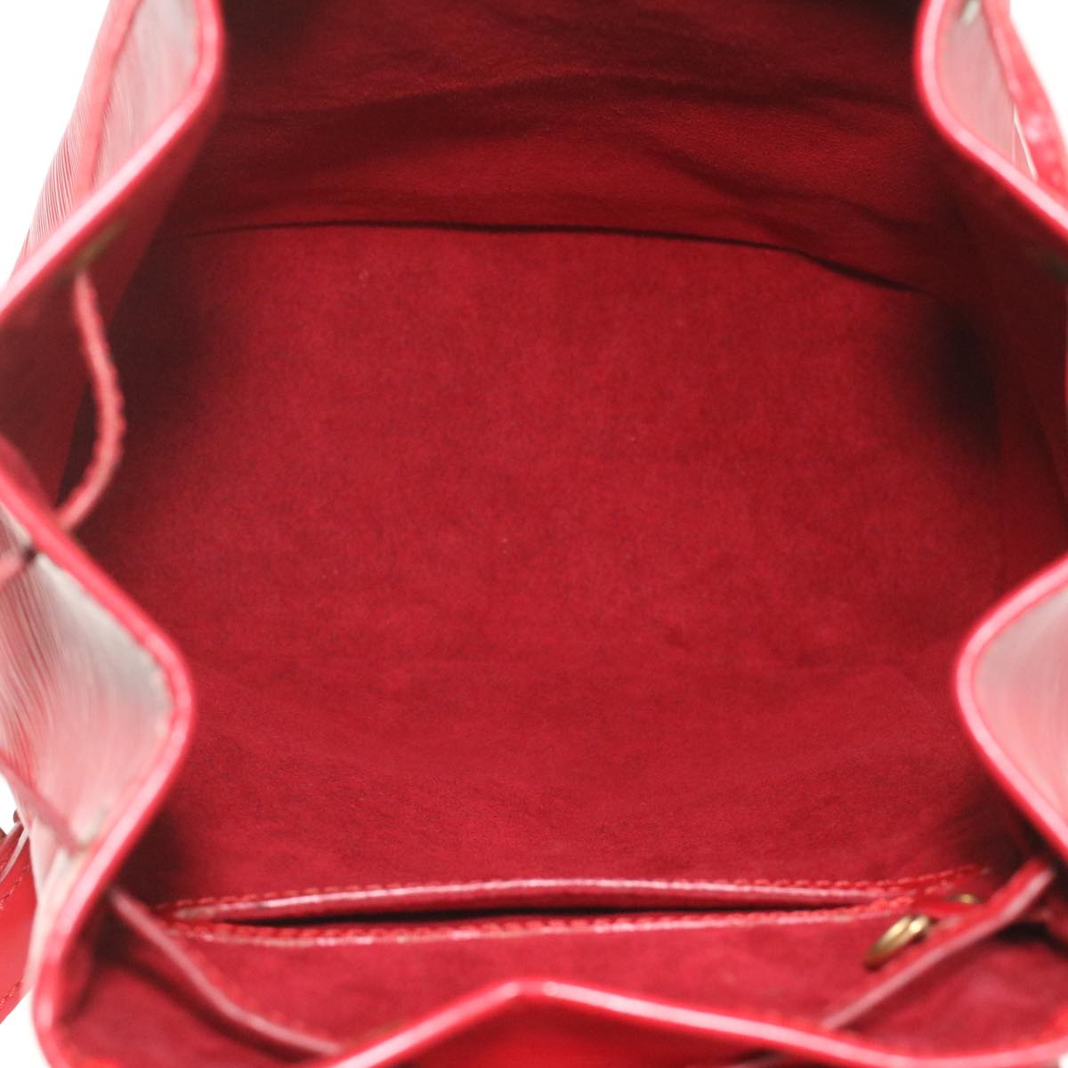 LOUIS VUITTON Epi Montsouris MM Backpack Monaco 700th Red LV Auth 36931SAV