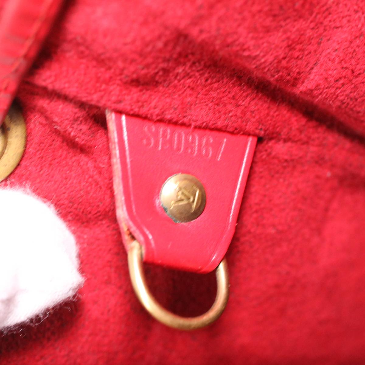 LOUIS VUITTON Epi Montsouris MM Backpack Monaco 700th Red LV Auth 36931SAV