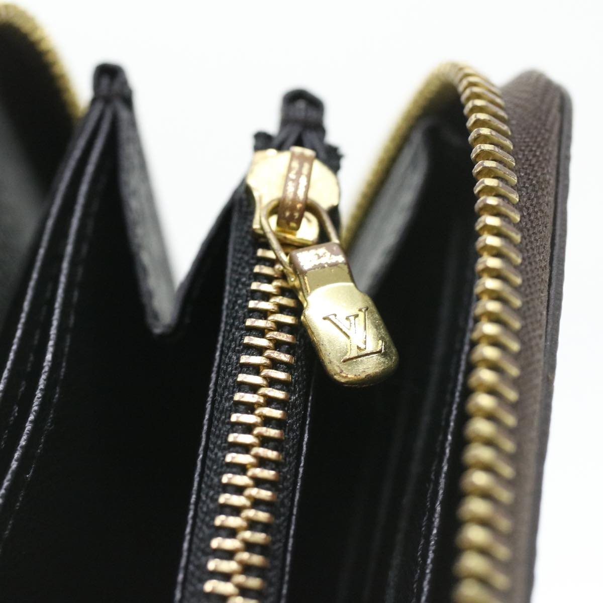 LOUIS VUITTON Monogram Giant Reverse Zippy Long Wallet M69353 LV Auth 38075M