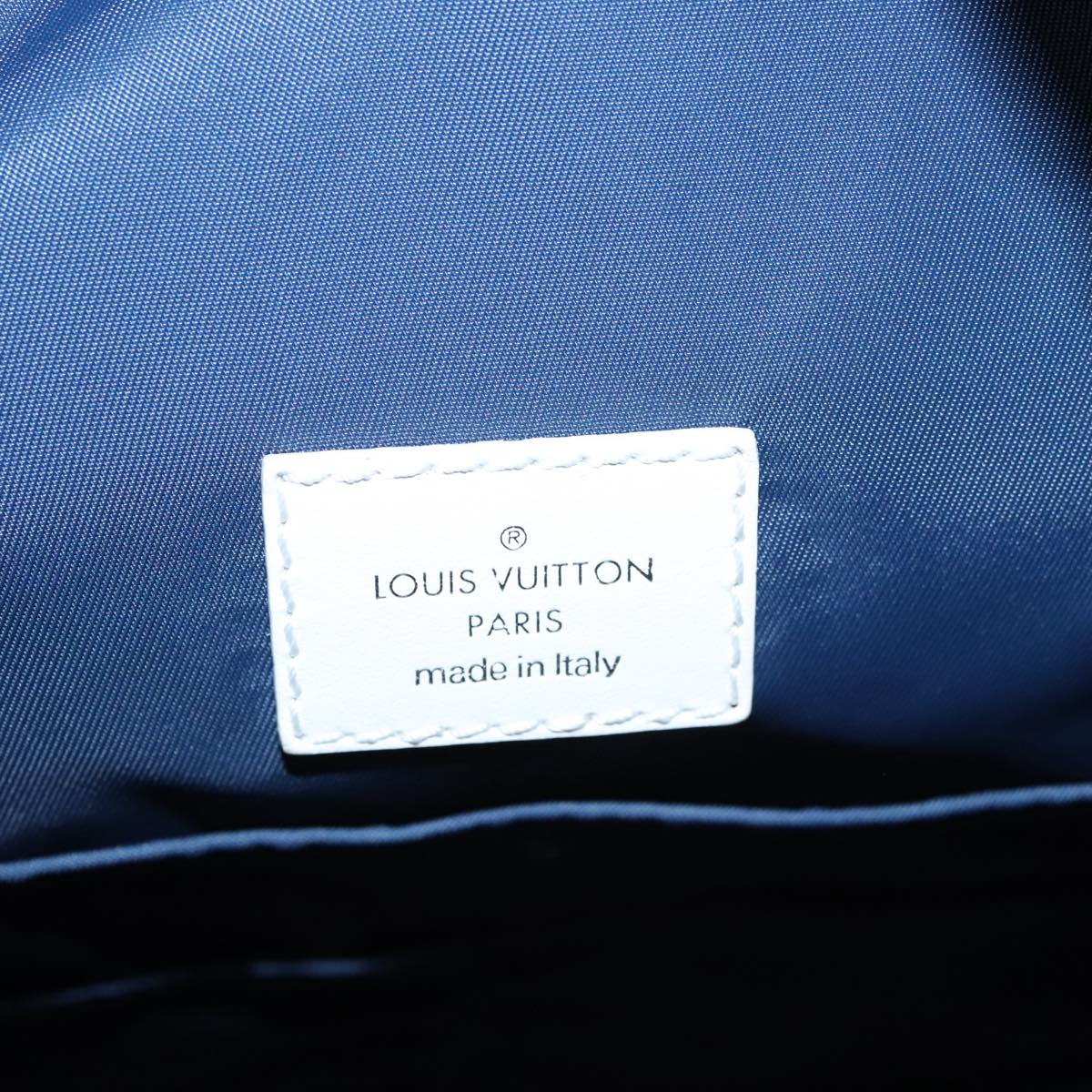 LOUIS VUITTON Monogram Watercolor Sakmaran GM Bag Blue M57838 LV Auth 38553A