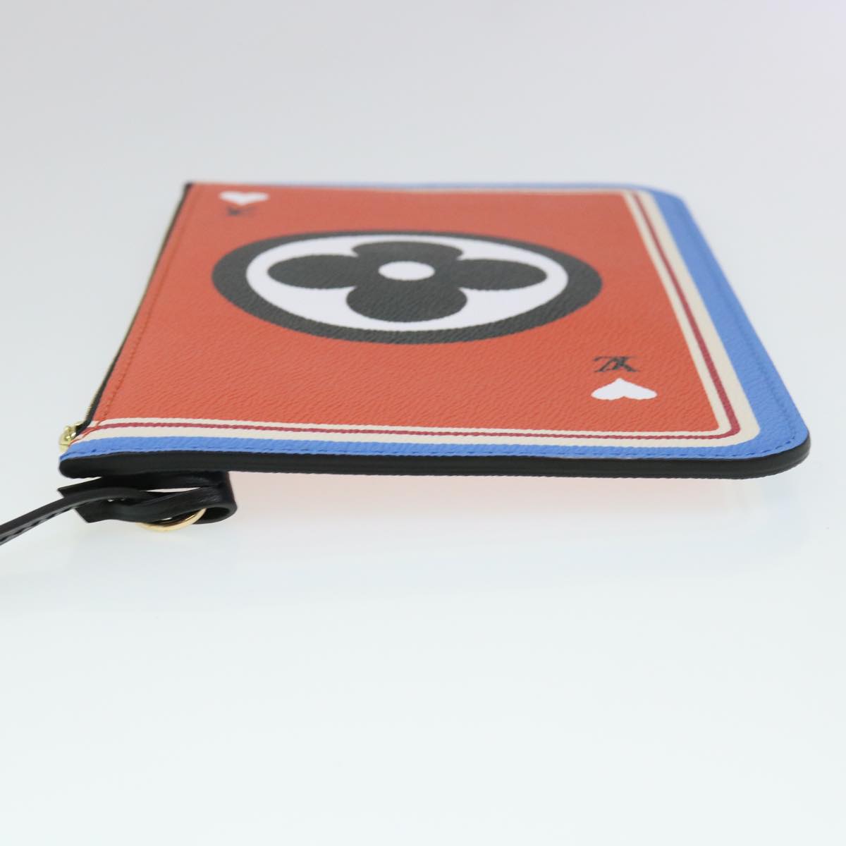 LOUIS VUITTON Monogram Game Neverfull MM Tote Bag White M57462 LV Auth 38983S