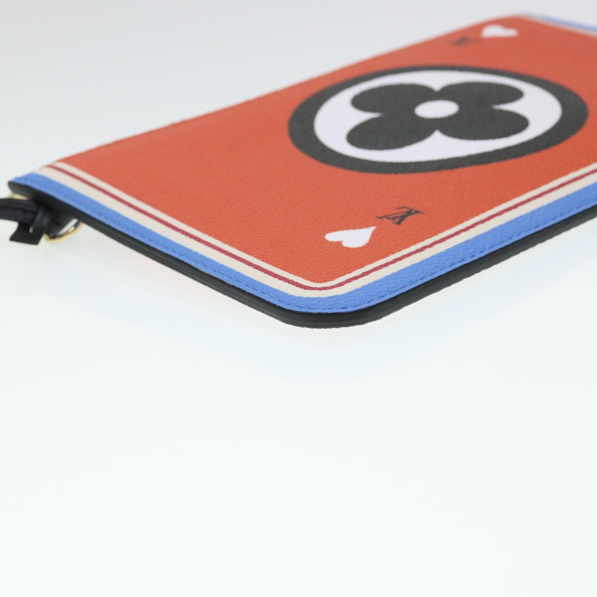 LOUIS VUITTON Monogram Game Neverfull MM Tote Bag White M57462 LV Auth 38983S