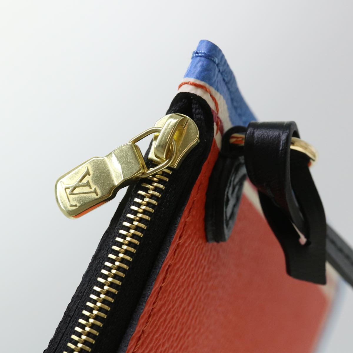 LOUIS VUITTON Monogram Game Neverfull MM Tote Bag White M57462 LV Auth 38983S