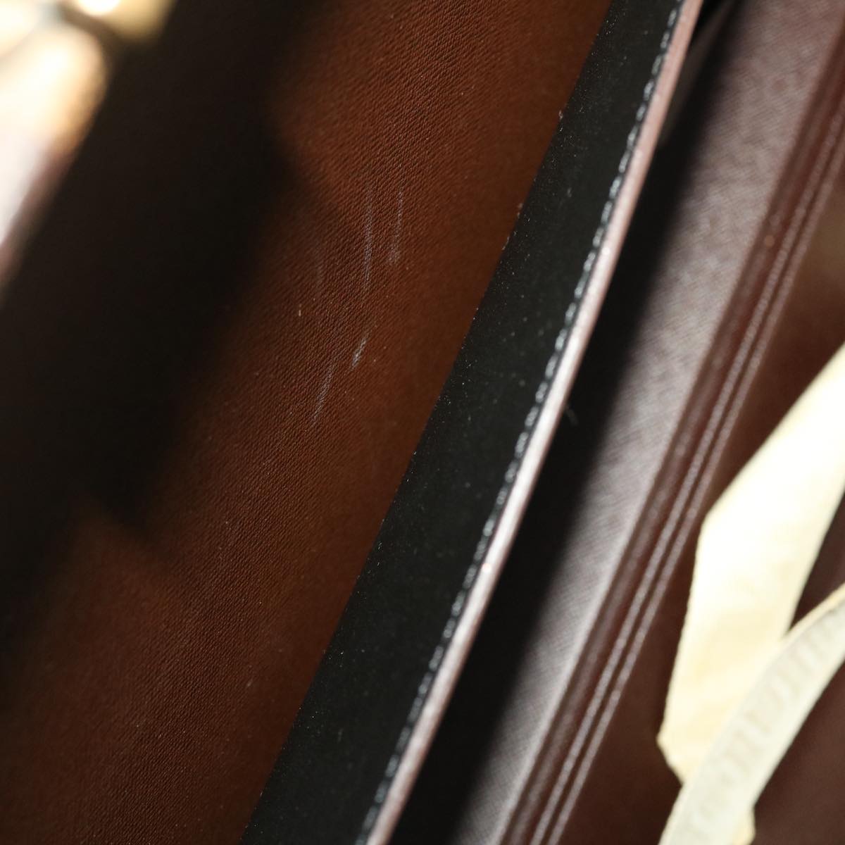 LOUIS VUITTON Damier Ebene President Trunk SPO LV Auth 39928SV