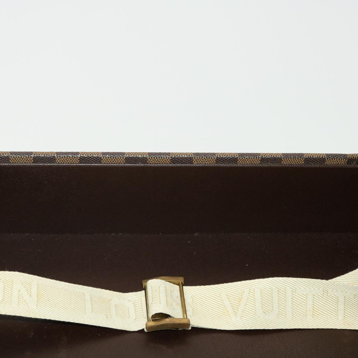 LOUIS VUITTON Damier Ebene President Trunk SPO LV Auth 39928SV