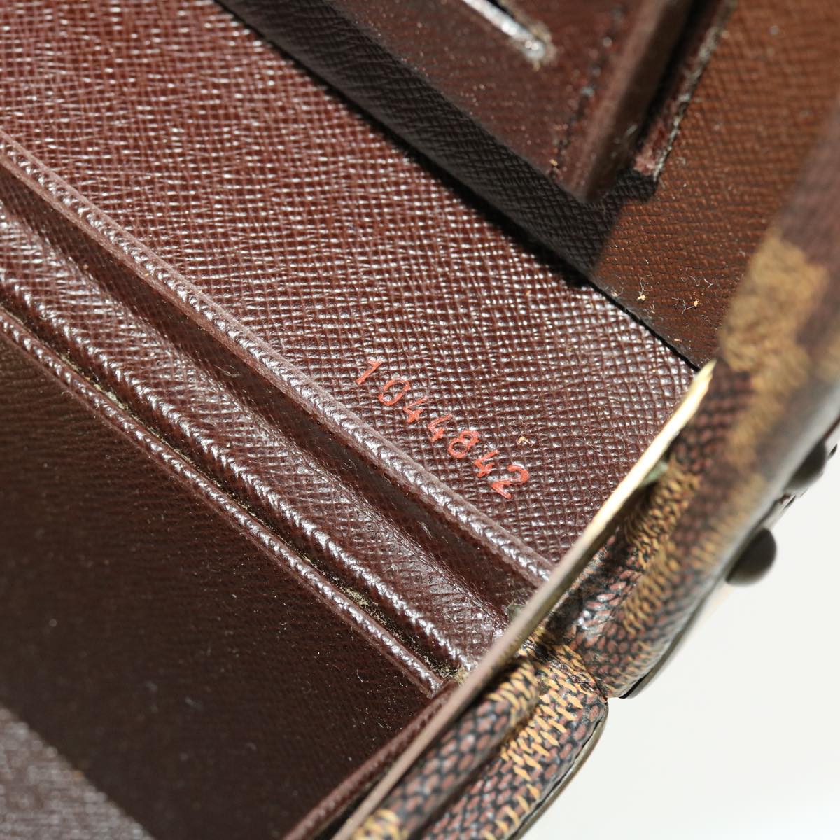 LOUIS VUITTON Damier Ebene President Trunk SPO LV Auth 39928SV