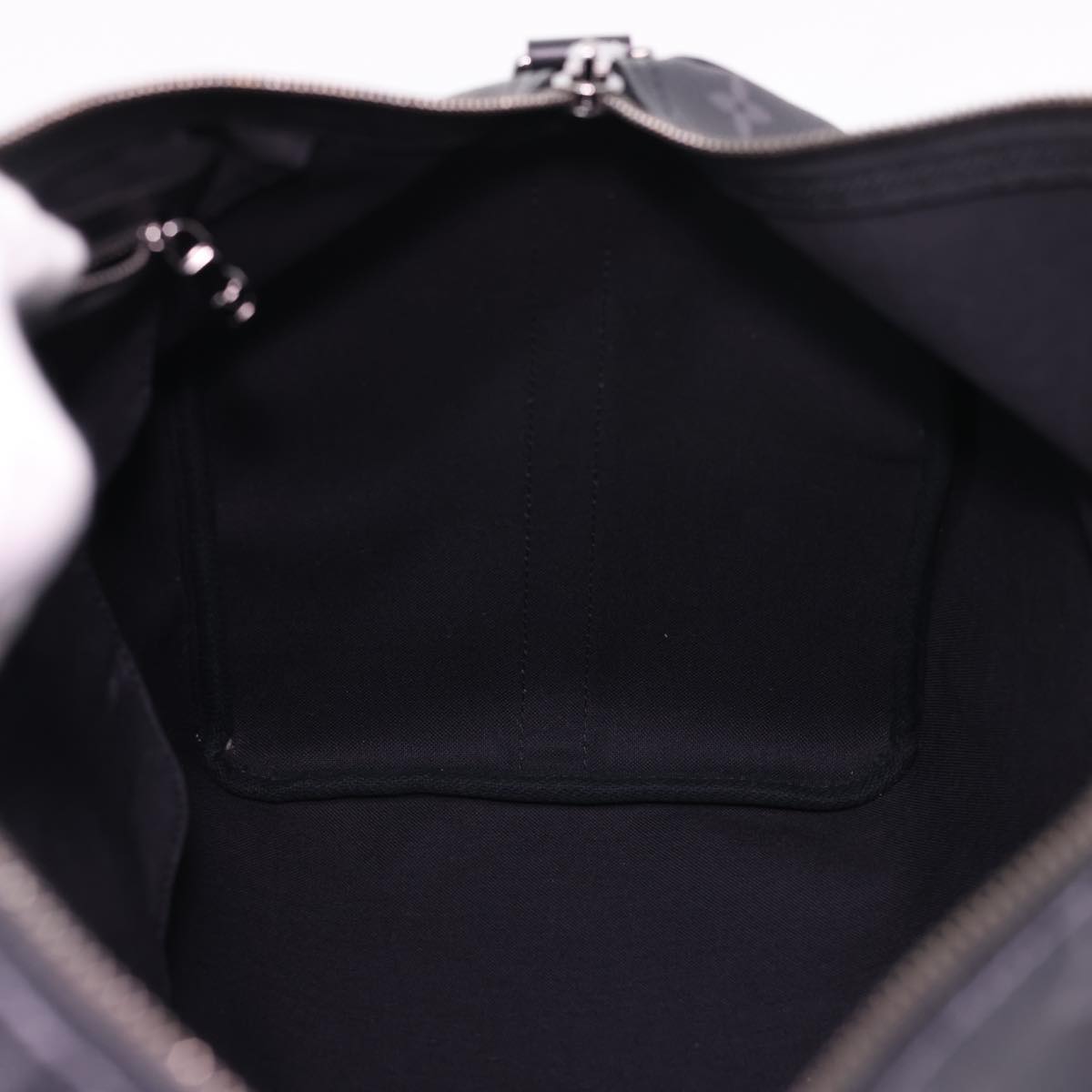 LOUIS VUITTON Eclipse Keepall Bandouliere 45 Boston Bag M43278 LV Auth 40033S