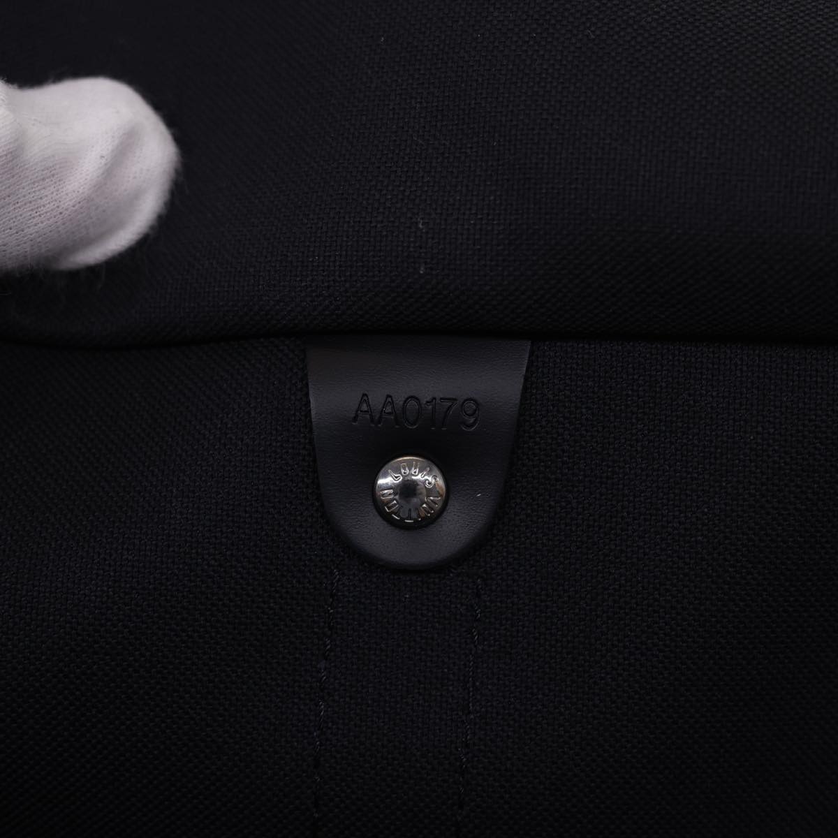 LOUIS VUITTON Eclipse Keepall Bandouliere 45 Boston Bag M43278 LV Auth 40033S