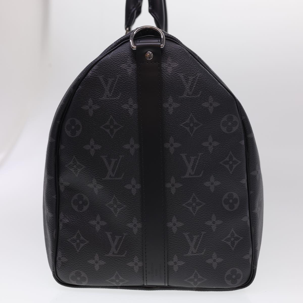 LOUIS VUITTON Eclipse Keepall Bandouliere 45 Boston Bag M43278 LV Auth 40033S
