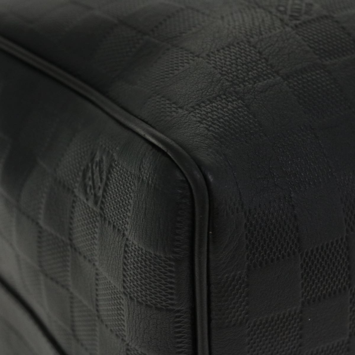 LOUIS VUITTON Damier Infini Keepall Bandouliere 45 Boston Bag N41145 LV 42163S