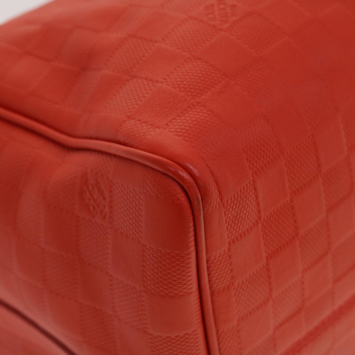 LOUIS VUITTON Damier Infini Keepall Bandouliere 45 Fusion N41142 Auth 43817SAM
