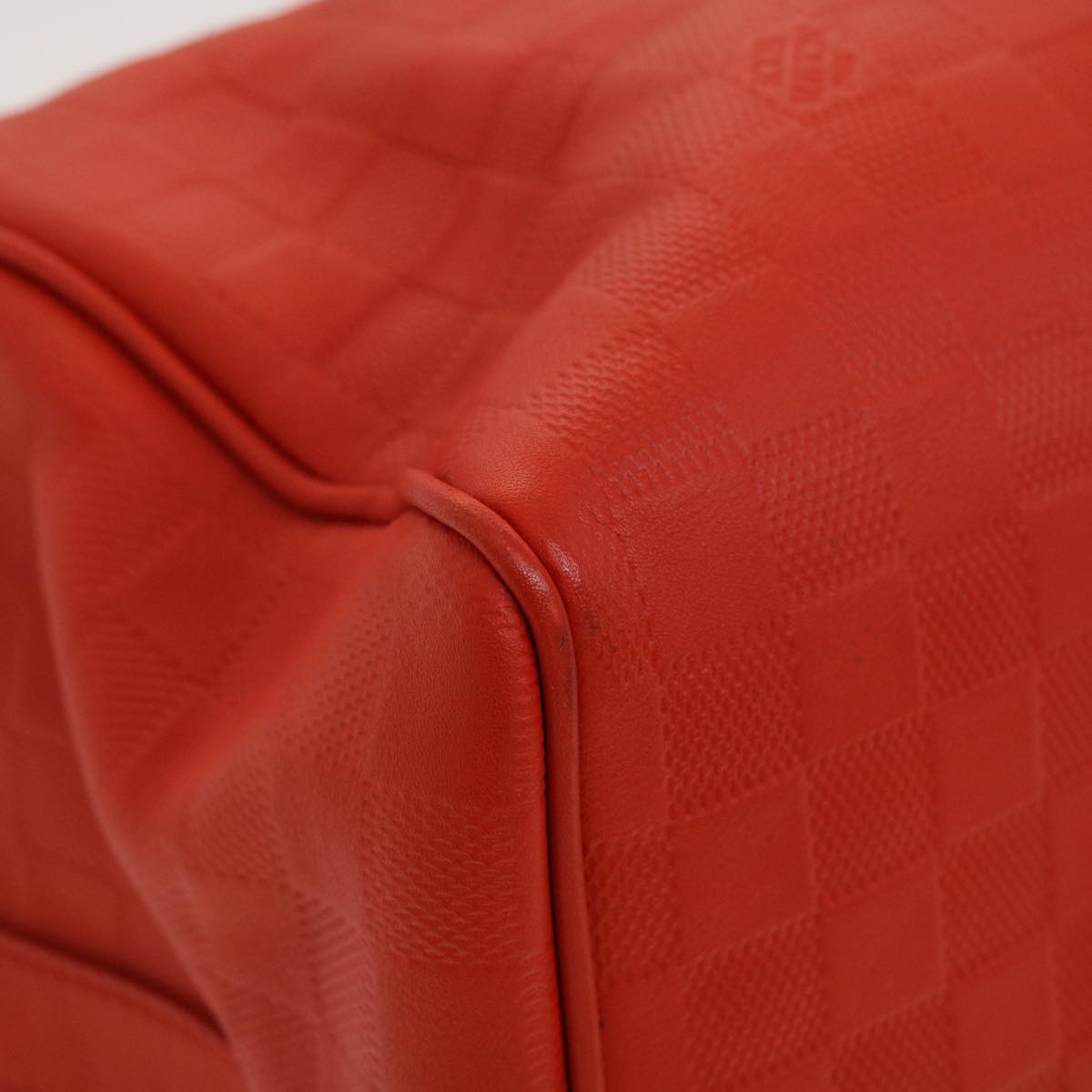 LOUIS VUITTON Damier Infini Keepall Bandouliere 45 Fusion N41142 Auth 43817SAM