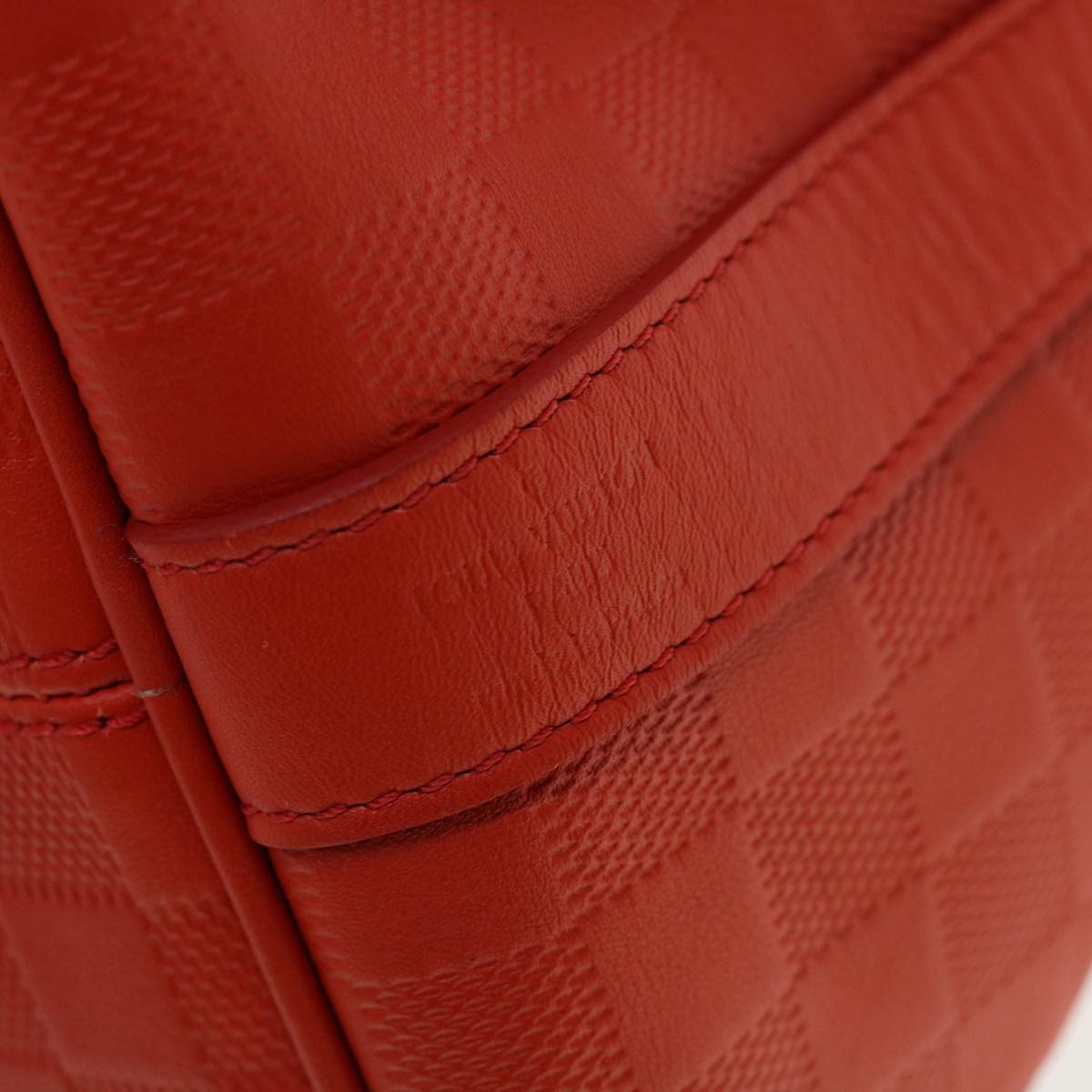 LOUIS VUITTON Damier Infini Keepall Bandouliere 45 Fusion N41142 Auth 43817SAM