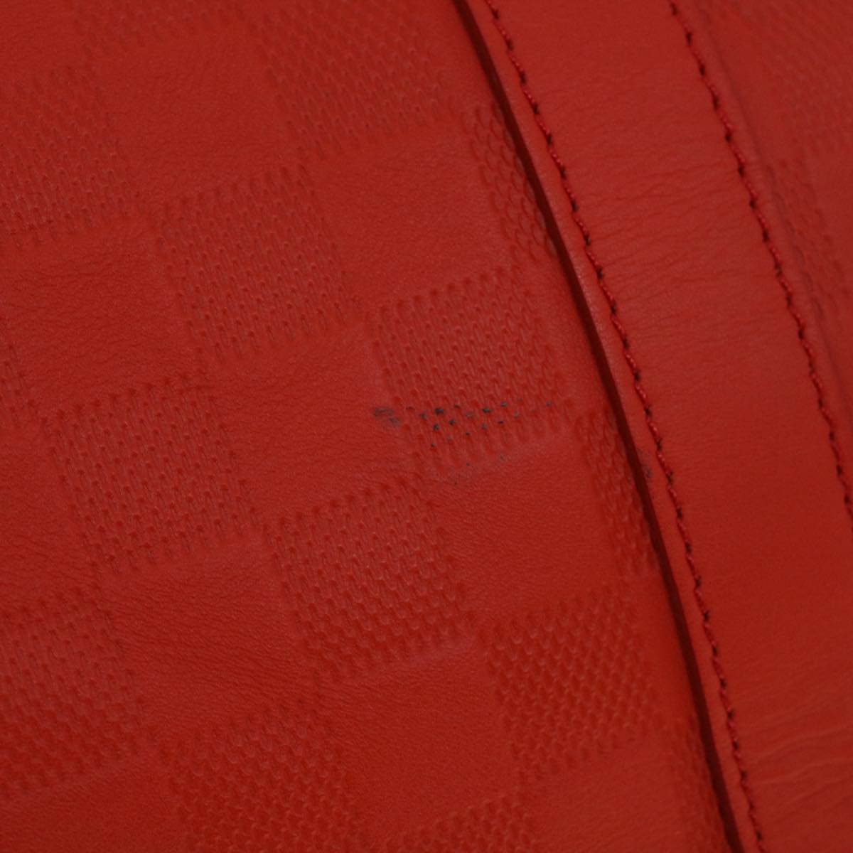 LOUIS VUITTON Damier Infini Keepall Bandouliere 45 Fusion N41142 Auth 43817SAM