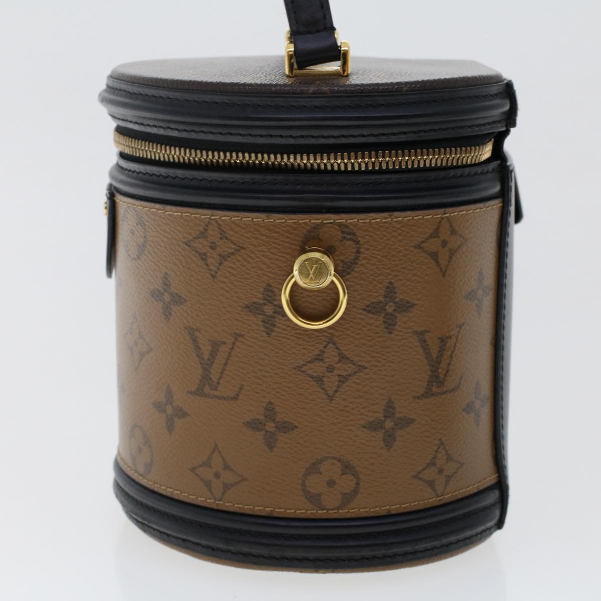 LOUIS VUITTON Monogram Reverse Cannes Hand Bag 2way M43986 LV Auth 44215SAV