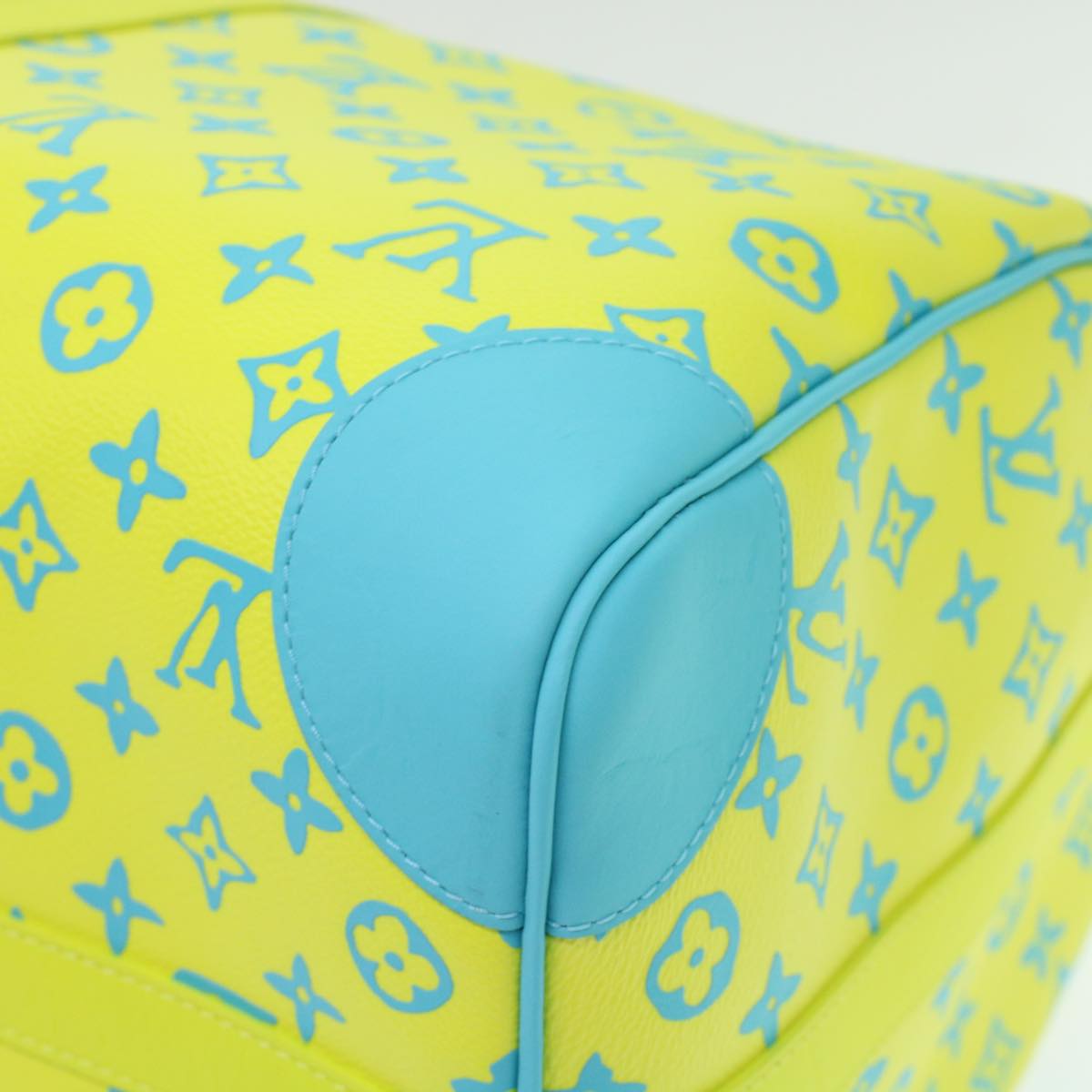 LOUIS VUITTON Monogram Neon Color Keepall Bandouliere 50 Bag M21869 Auth46404SM