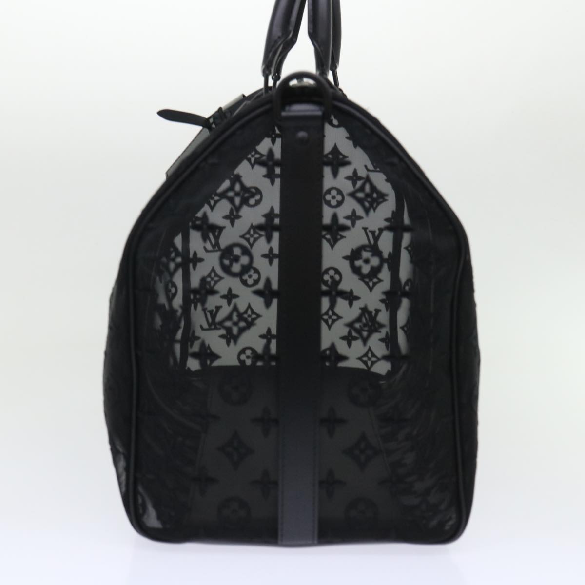 LOUIS VUITTON Monogram See Through Keepall Bandouliere 50 M53971 LV Auth 47400S