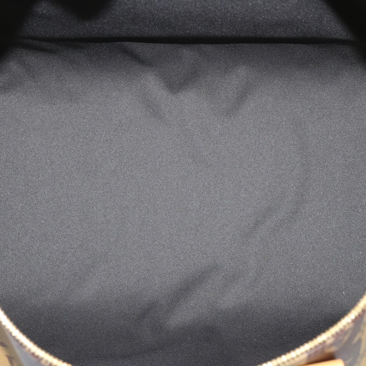 LOUIS VUITTON Monogram Stripe Keepall Bandouliere 50 Bag M45967 LV Auth 47401S