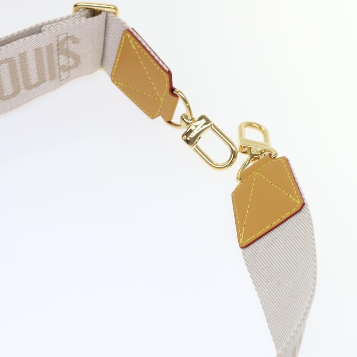 LOUIS VUITTON Monogram Stripe Keepall Bandouliere 50 Bag M45967 LV Auth 47401S