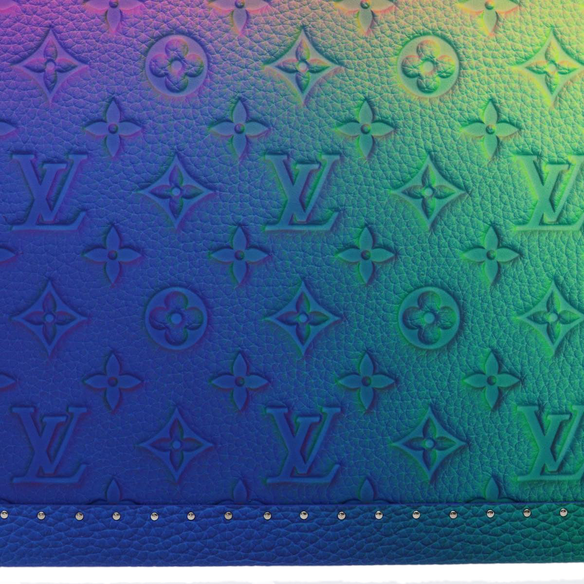 LOUIS VUITTON Monogram Taurillon Illusion Cotteville 40 Trunk M20477 Auth 47402SM