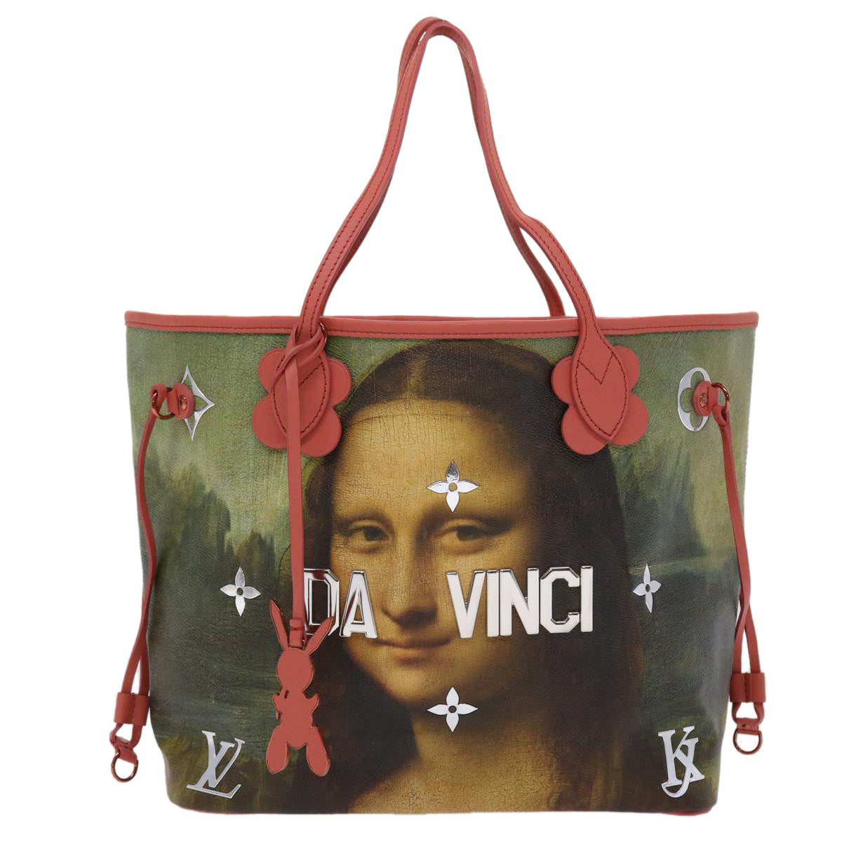 LOUIS VUITTON Masters Collection DA VINCI Neverfull MM Bag M43373 LV Auth 47430SM